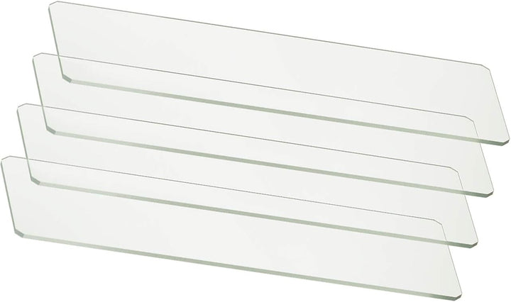 Bresser Dauerpräparate für Mikroskop (50-er Stück) & Mikroskop Objektträger/Deckgläser (50x/100x) 50