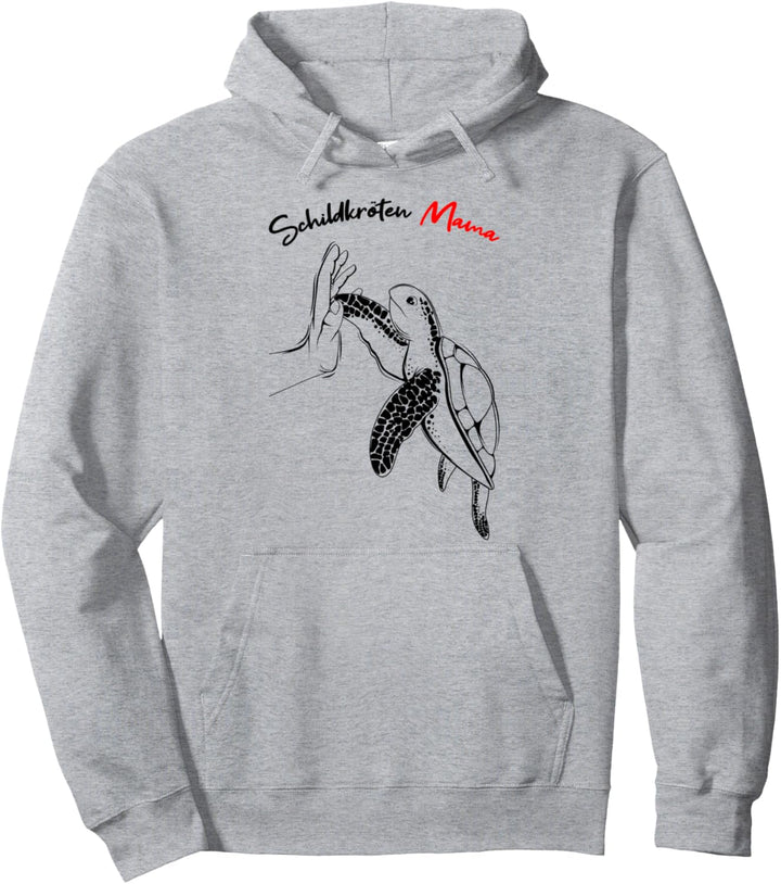 Schildkröten Mama Damen Mädchen Schildkröte Pullover Hoodie