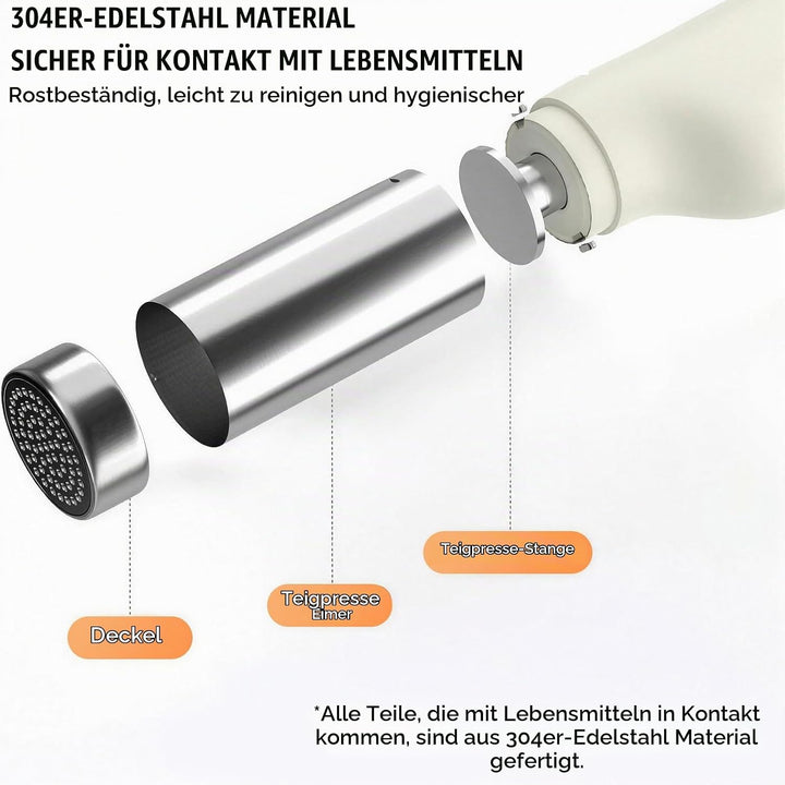 Elektrische Nudelmaschine Handheld, Tragbare Nudelmaschine, Kabellose Automatische Nudelmaschine, Wi