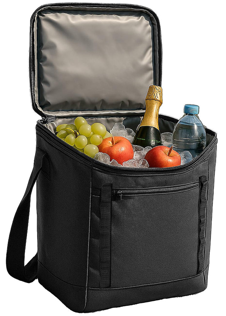 Xcase Kühltasche: Kühlrucksack mit Schulterriemen und Vordertasche, mit Reissverschluss (Kuehlrucksa