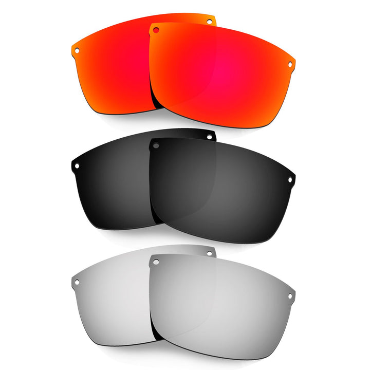 HKUCO Plus Mens Replacement Lenses for Oakley Carbon Blade - 3 Pair