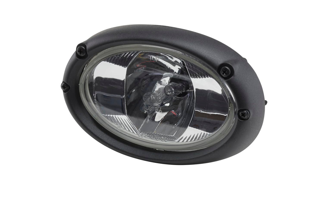 HELLA - Halogen-Arbeitsscheinwerfer - Oval 100 - 12V - Einbau/Schraubanschluss - 2-Punkt Befestigung