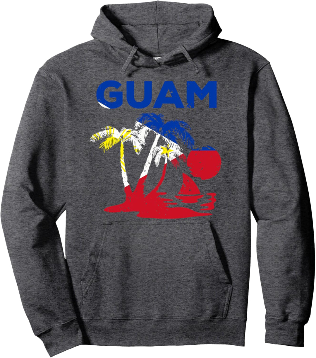 Guam Geschenke - Vintage Island Geschenksiegel 671 Hafa Adai Pullover Hoodie