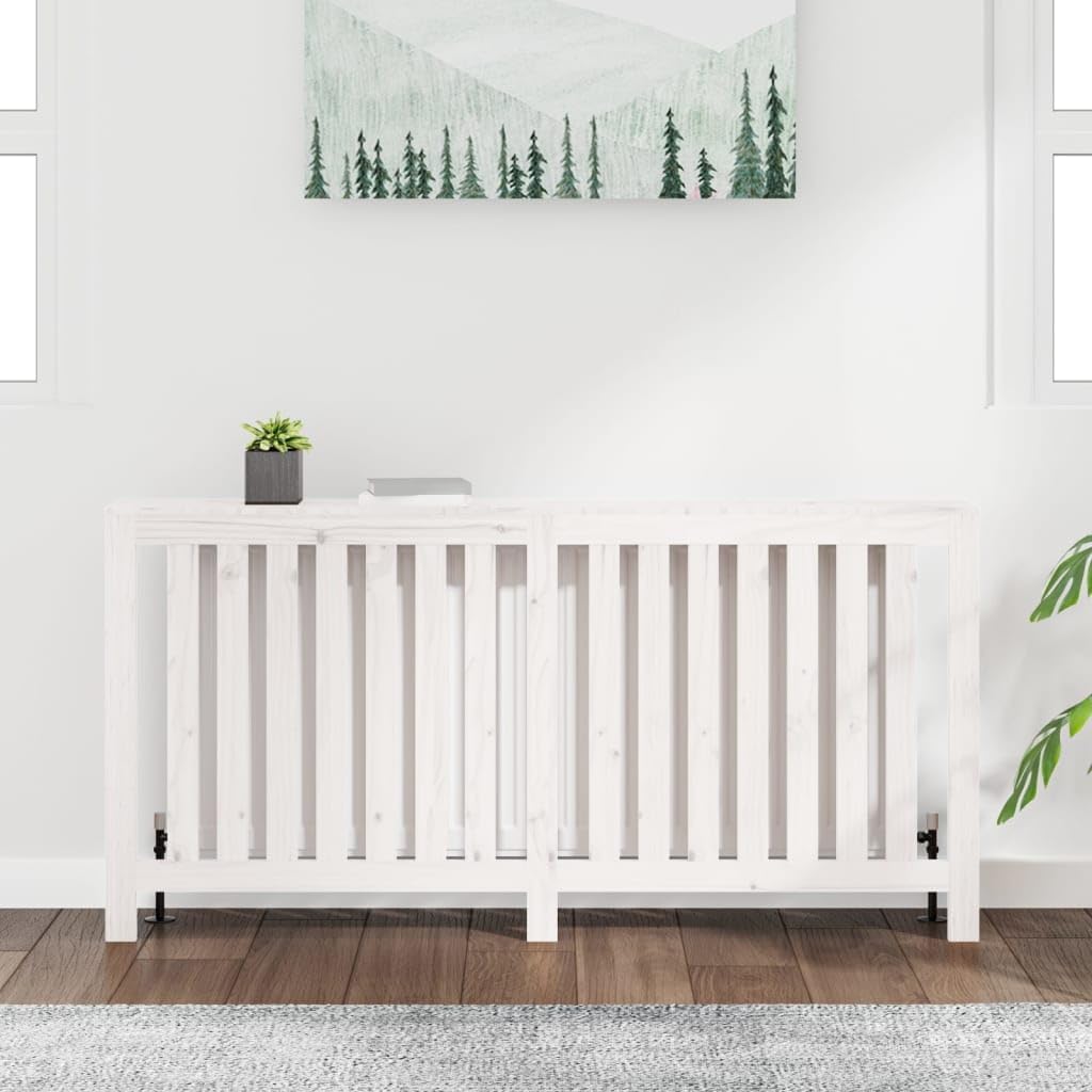 HOMIUSE 169x19x84 cm Heizkörperverkleidung Heizung Heizkörper Abdeckung Landhausstil Heizungsverklei