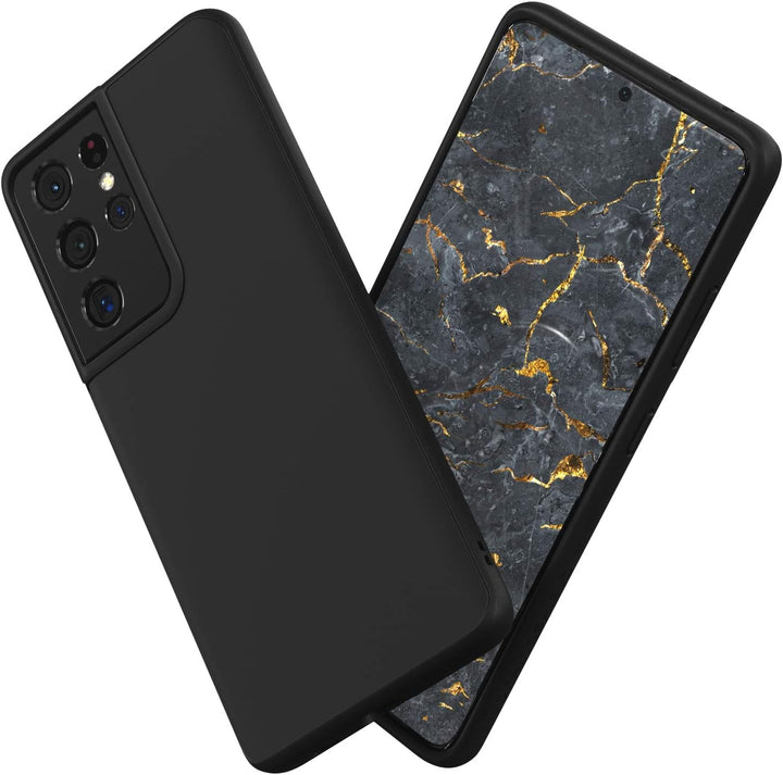 RhinoShield Case kompatibel mit [Samsung Galaxy S21 Ultra] | SolidSuit - Stossdämpfende & schlanke S