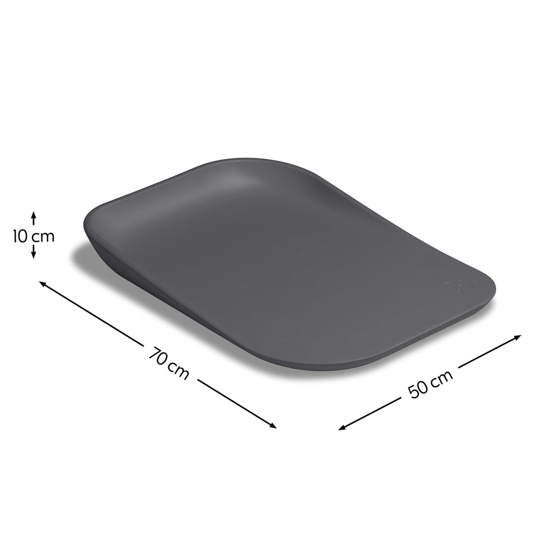 hauck Baby Wickelauflage Change N Clean, Keil Wickeltischunterlage 50 x70 cm, Wickelmatte Schadstoff