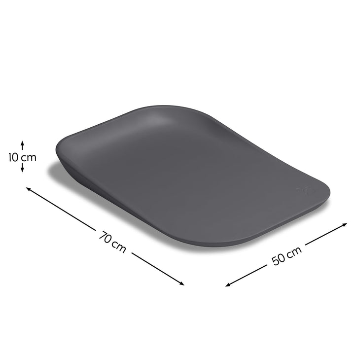 hauck Baby Wickelauflage Change N Clean, Keil Wickeltischunterlage 50 x70 cm, Wickelmatte Schadstoff
