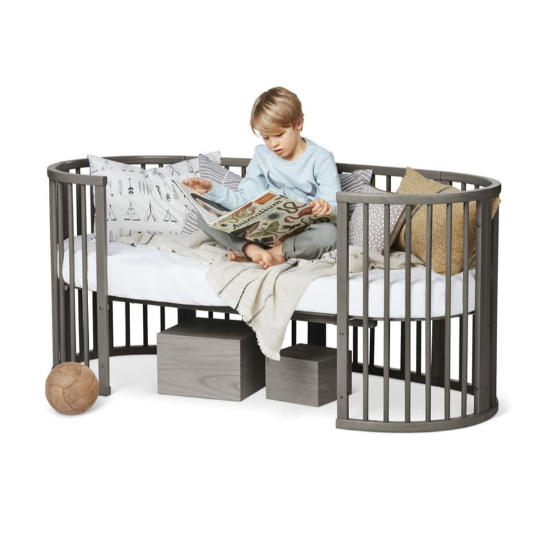 Stokke Sleepi Junior Extension, White - Verwandle Sleepi Bett Sleepi Junior - Geeignet für Kinder bi