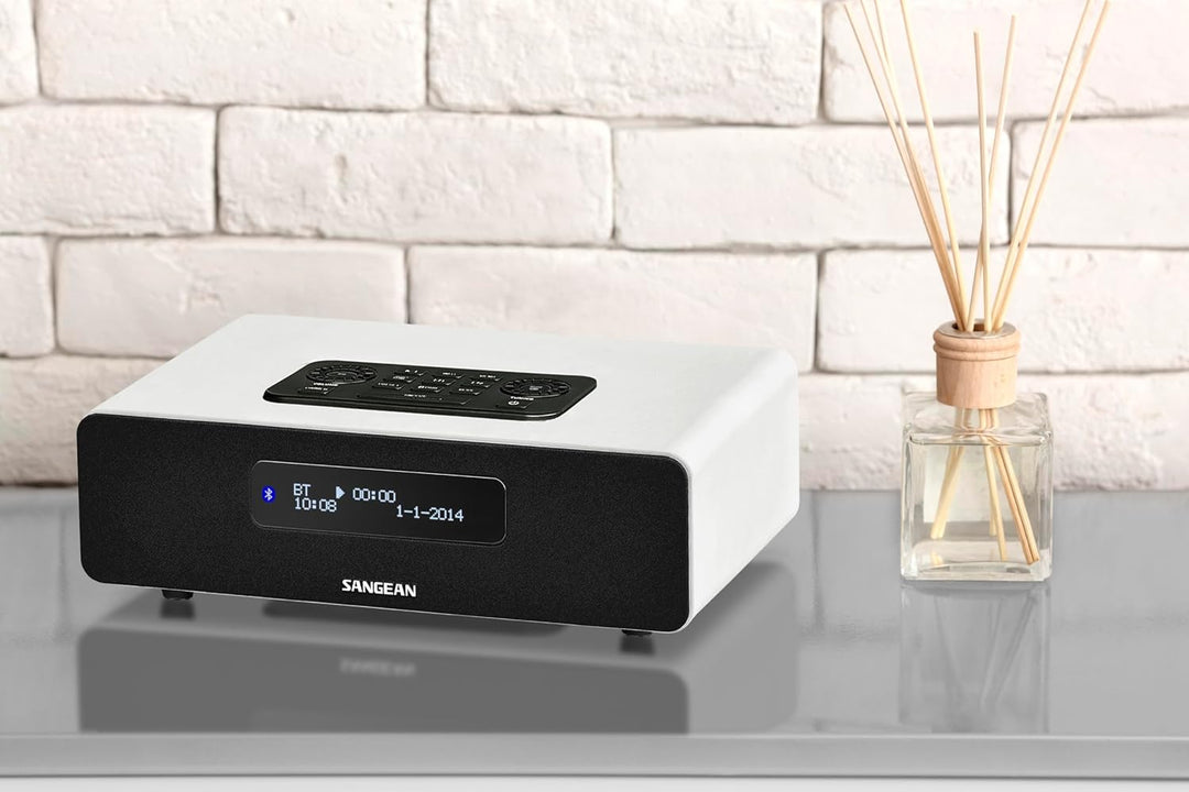 Sangean DDR-36 DAB+ Digitalradio (DAB+/UKW-Tuner, Bluetooth, Weckfunktion, Sleep-Timer, AUX-In) inkl