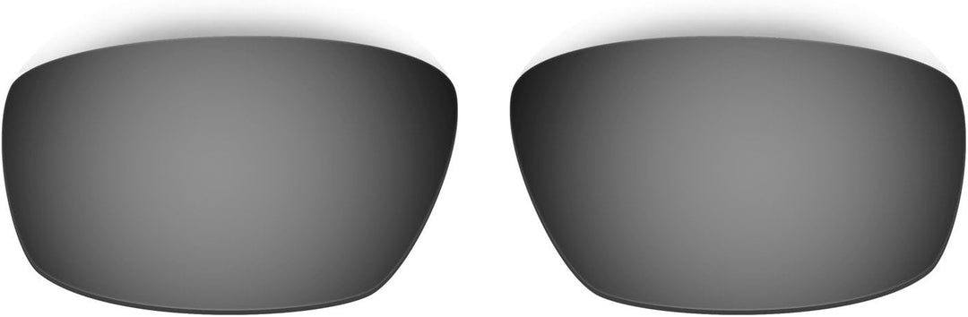 HKUCO Plus Mens Replacement Lenses For Oakley Splinter Sunglasses Black Polarized