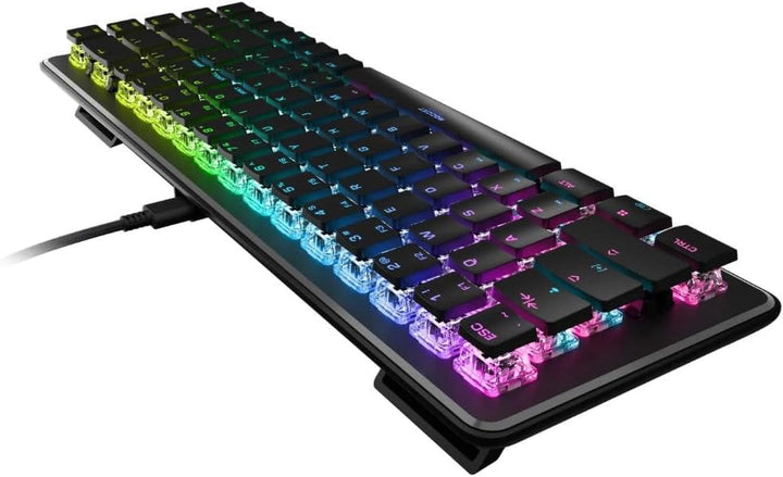 ROCCAT Vulcan II Mini – 65% optische PC-Gaming-Tastatur mit anpassbarer RGB-Beleuchtung, abnehmbares