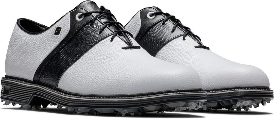 FootJoy Herren Premiere PackardGolfschuh 39.5 EU Weiss Schwarz, 39.5 EU Weiß Schwarz