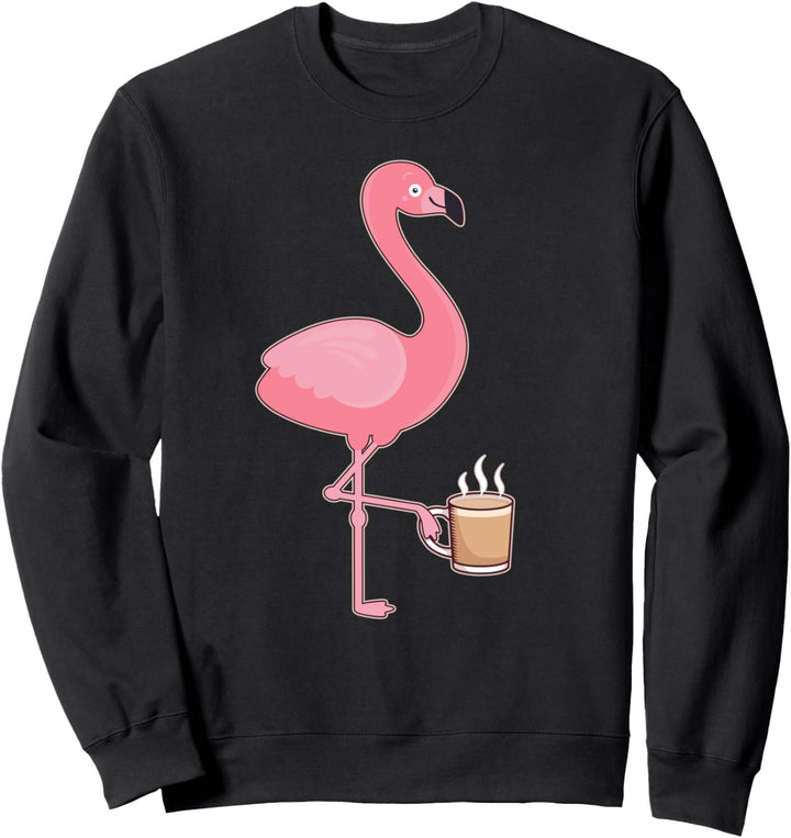 Kaffee Flamingo Sweatshirt