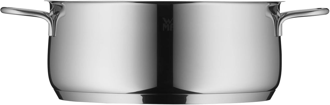 WMF Diadem Plus Kochtopf gross 24cm, Glasdeckel, Bratentopf Induktion 4,5l, Cromargan Edelstahl poli