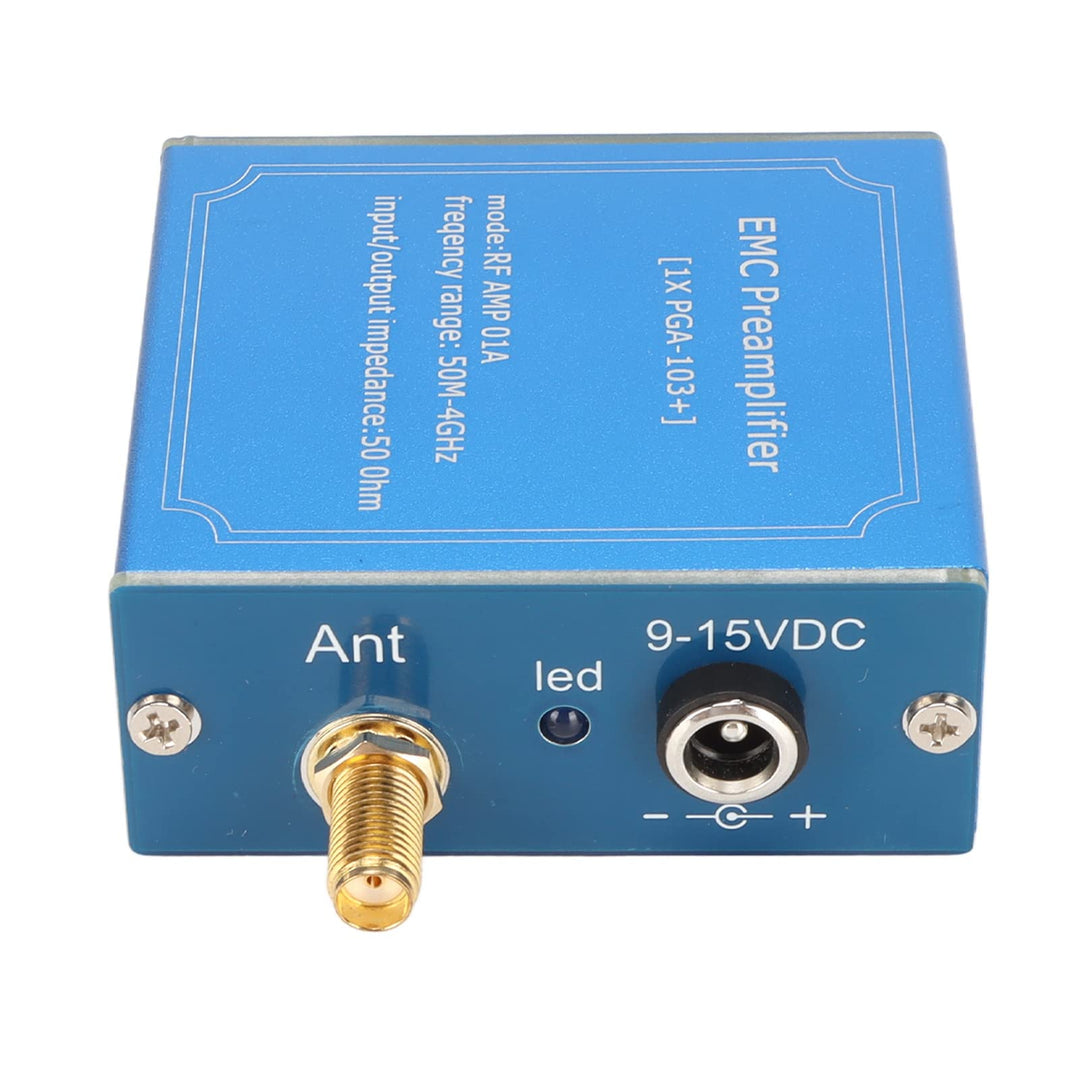 Annadue PGA-103+ EMV-Vorverstärker, Ultralinearer, Rauscharmer Monolithischer Verstärker, DC 9–15 V,