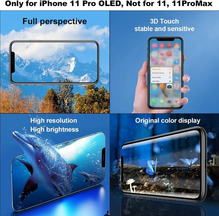 EFaith für iPhone 11 Pro Display 5,8" Ersatzbildschirm 3D Touchscreen Digitizer Assembly mit Reparat