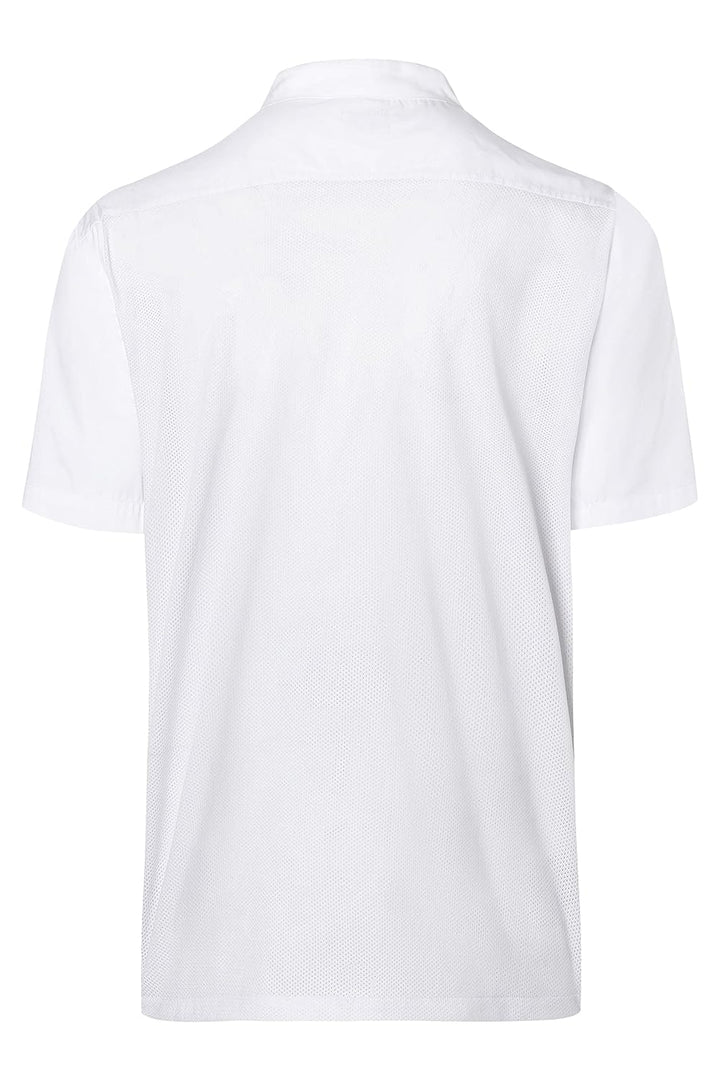 Karlowsky Kurzarm Überwurf-Kochhemd Basic M Weiss, M Weiss