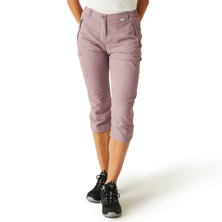 Regatta Damen Chaska Ii Capri Wanderhose Shorts 34 Heather, 34 Heather