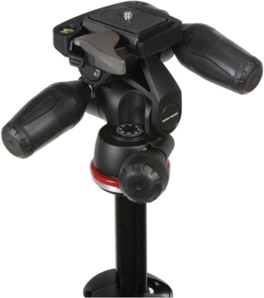 Manfrotto MK290DUA3-3W 290 DUAL Kit Alu 3 Segmemte (90 Grad Mittelsäule, 3-Wege Neiger) Single, Sing