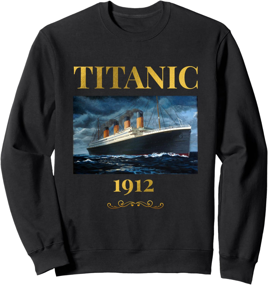 Titanic 1912 Passagierschiff Kreuzfahrtschiff Sweatshirt