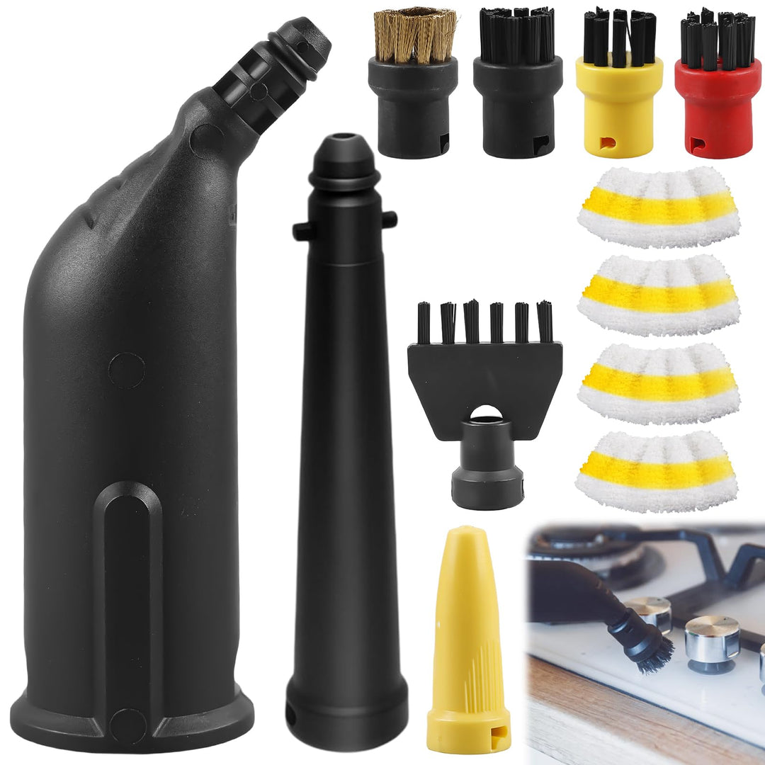 14 Stück Set Dampfreiniger Zubehör: Kompatibel für Dampfreiniger Zubehör SC1-SC5, für Küche Bad Möbe