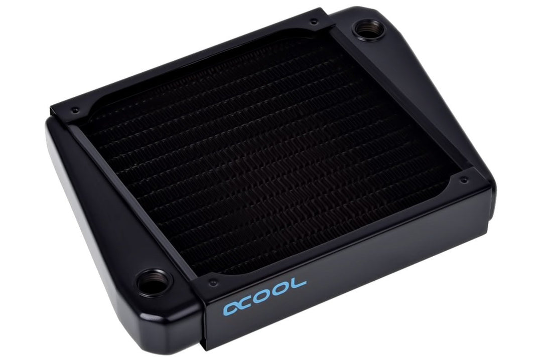 Alphacool 14241 NexXxoS ST30 Full Copper X-Flow Radiator - CPU Wasserkühlung - 140mm, Kupfer / Schwa