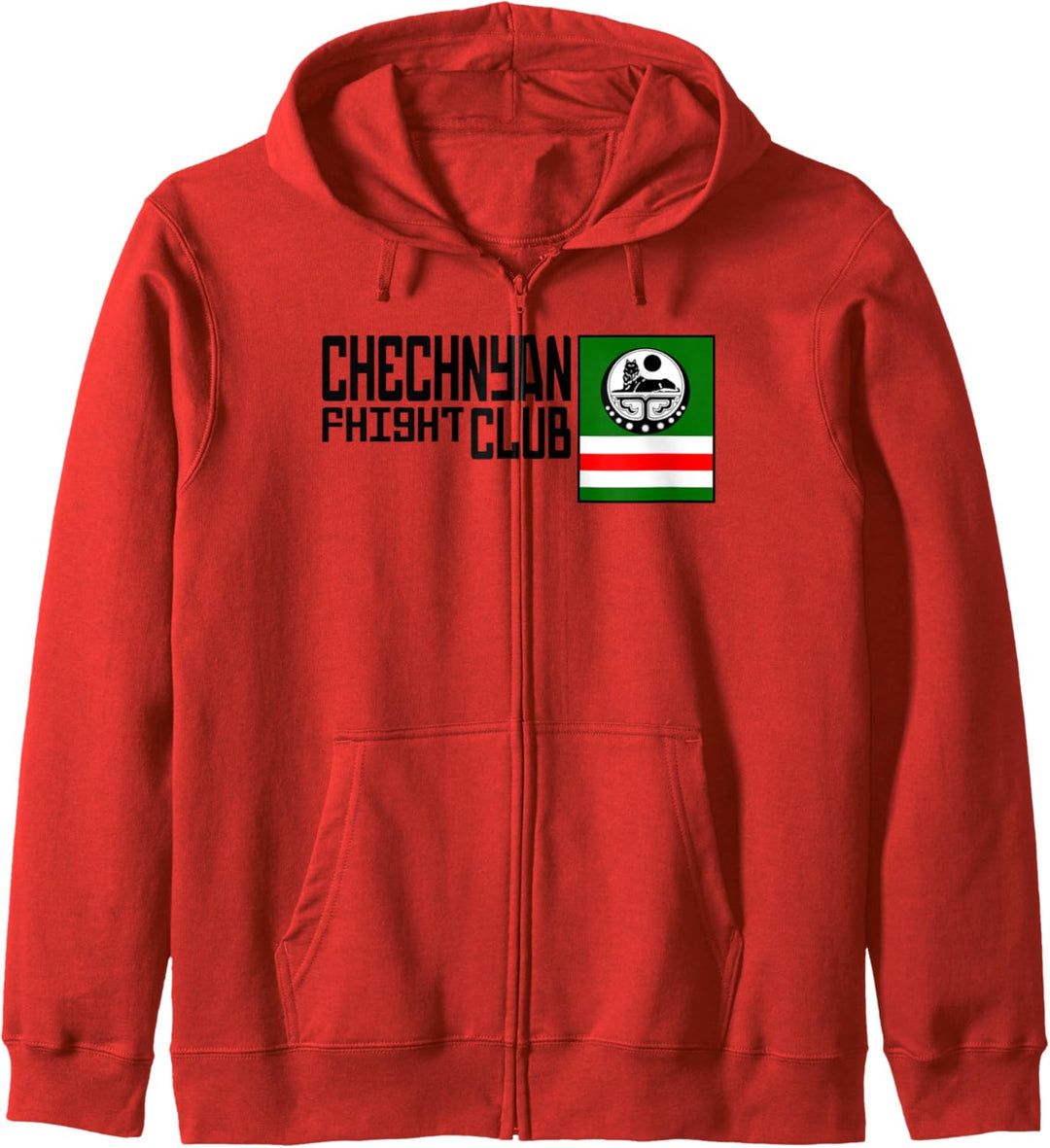 Chechnya Fight Club. Chechen Combat Sport Kapuzenjacke