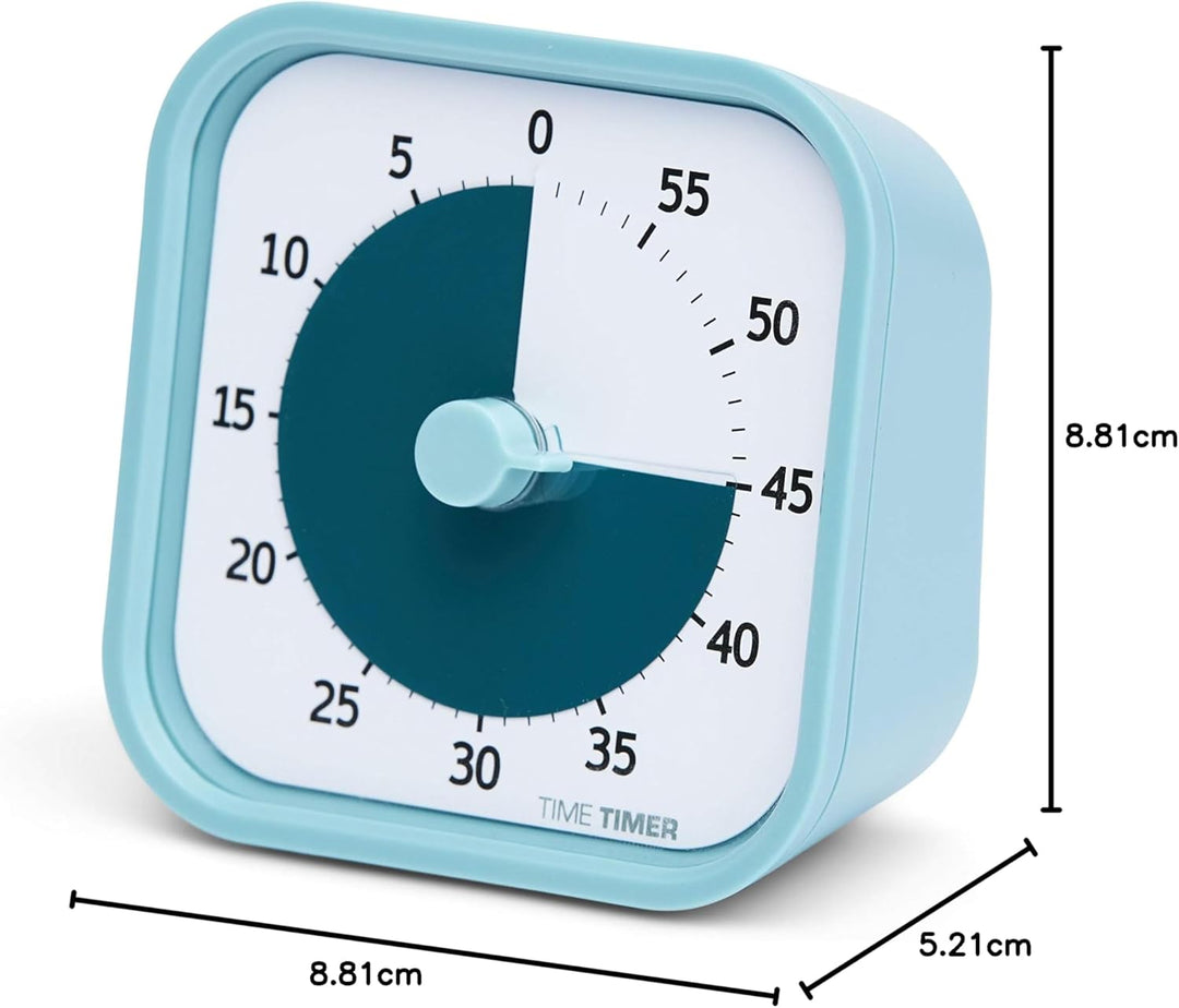 Time Timer Home MOD — 60 Minuten Kinder visueller Timer Home Edition — für Heimschule Zubehör, Lernw