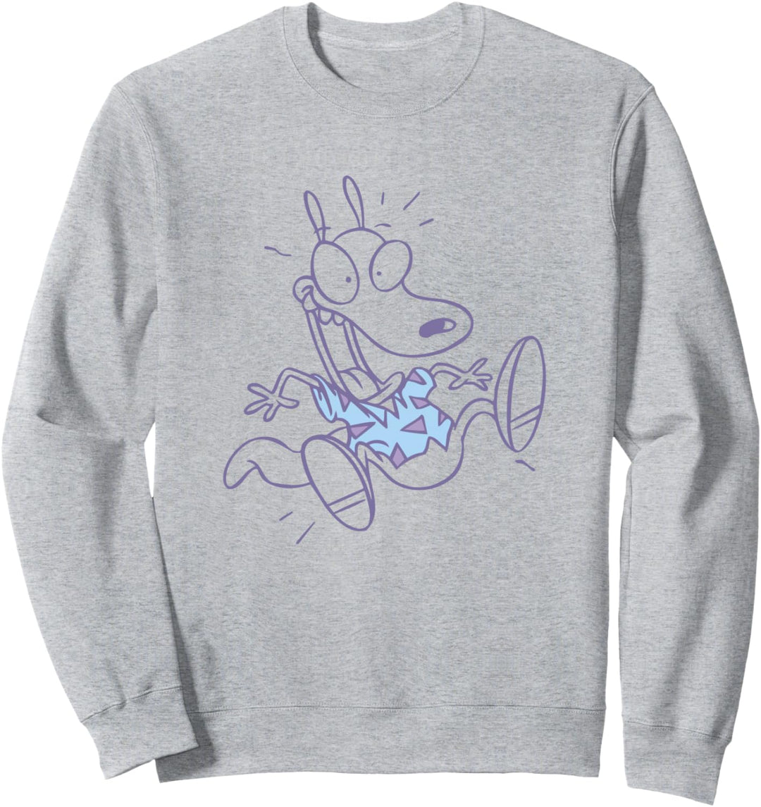 Rocko's Modern Life Rocko Pop Outline Sweatshirt