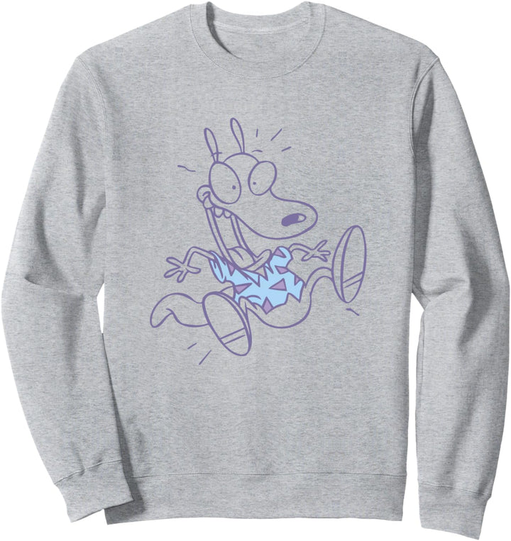 Rocko's Modern Life Rocko Pop Outline Sweatshirt
