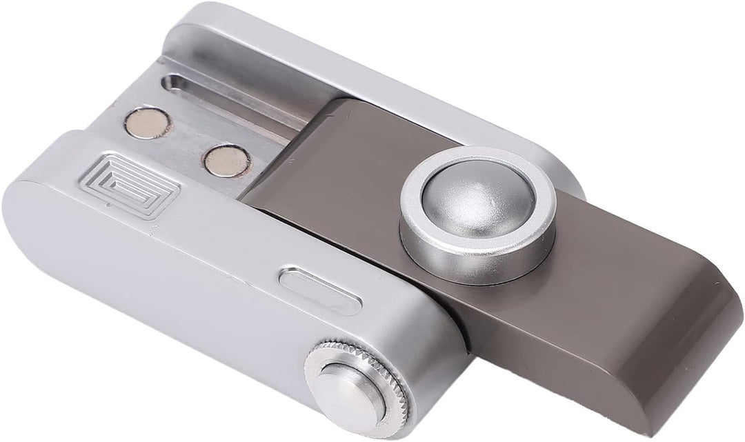 Vikye Magnetisches Fidget Slider, Kameraförmiges ADHS-Push-Slider-Spielzeug, Metallpresse-klick-Angs