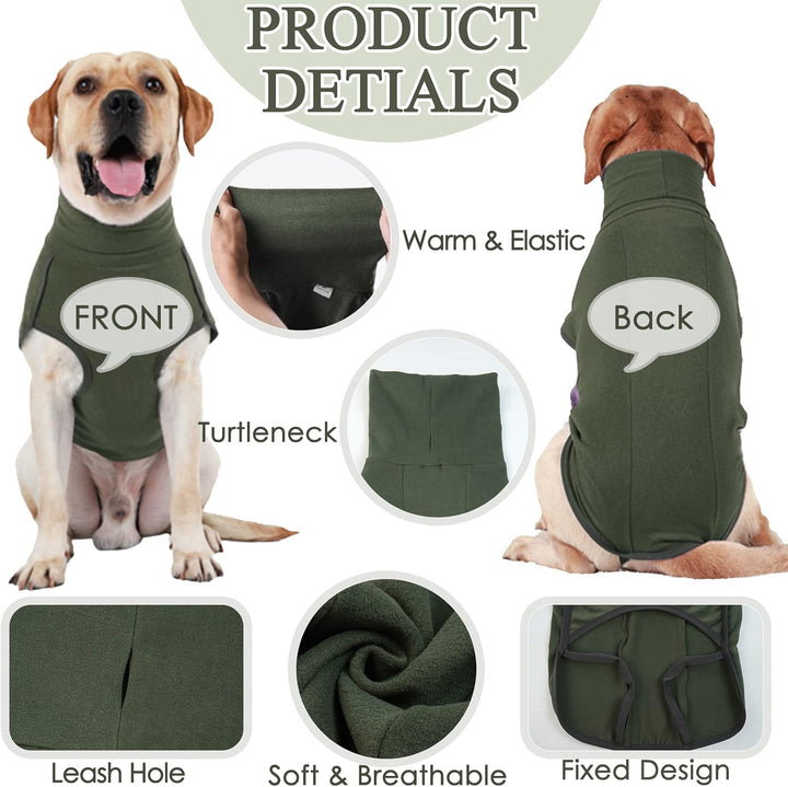 Hundepullover, Fleece-Pullover für kleine, mittelgrosse und grosse Hunde - Warmer und leichter Hunde