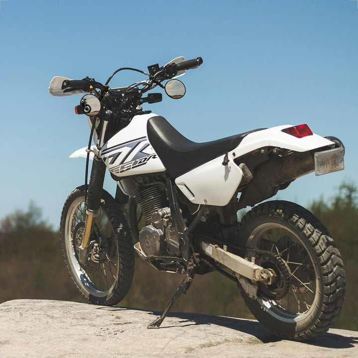 evermotor Unterlenker Spiegel, Motorrad Spiegel E-geprüft, Paar | CNC Aluminium Lenkerendenspiegel,