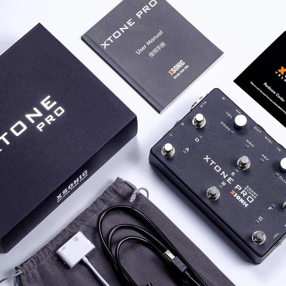 Xtone Pro Professionelles mobiles Audio-Interface mit extrem niedriger Latenz, 192 kHz und 114 dB, 2