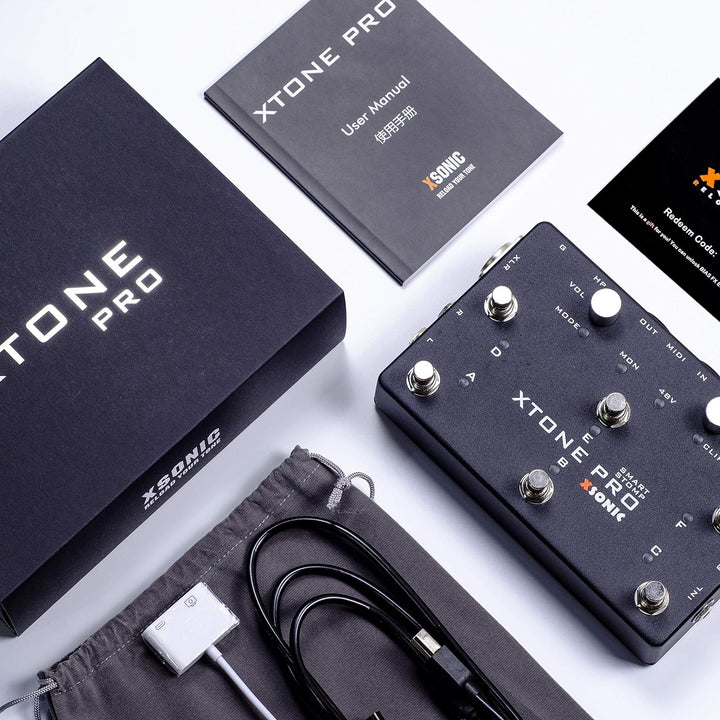 Xtone Pro Professionelles mobiles Audio-Interface mit extrem niedriger Latenz, 192 kHz und 114 dB, 2