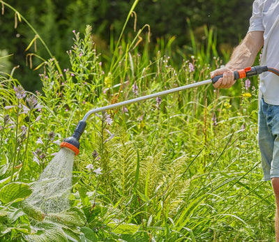 Gardena Profi-System-Spritz-Giessstab: Stab-Gartenbrause für einen höheren Wasserdurchfluss, regulie