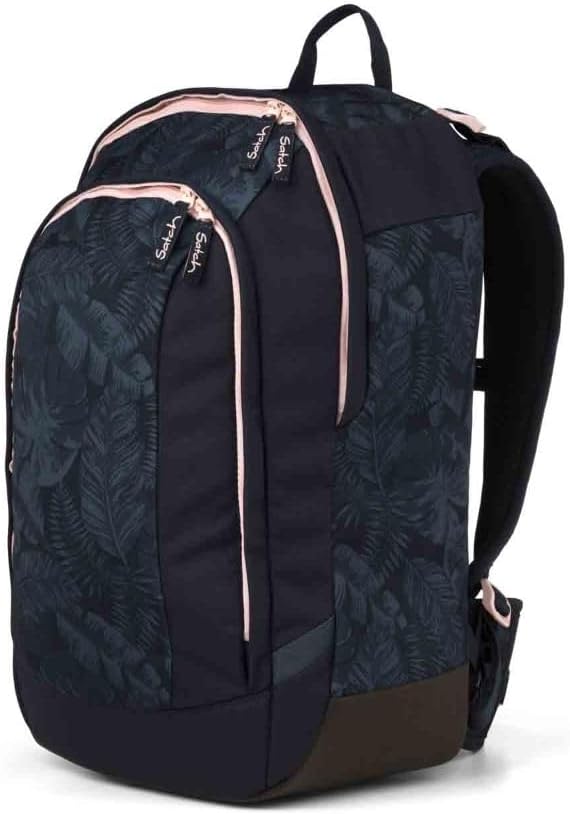Satch Air Schulrucksack Set 3tlg. inkl. Sportbeutel (Midnight Jungle), Midnight Jungle