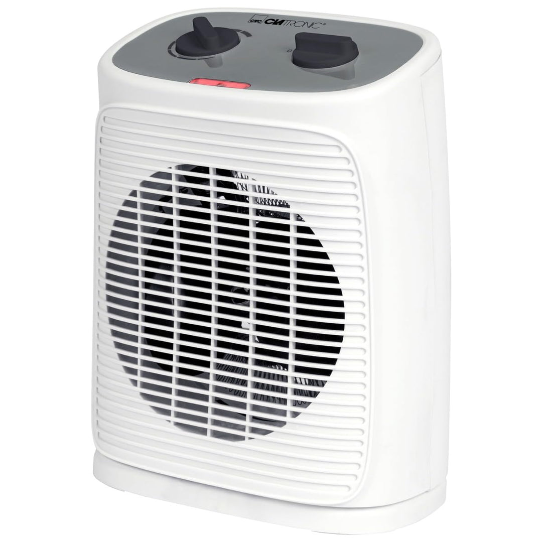 Clatronic® Heizlüfter inkl. Ventilatorfunktion | elektrische Heizung mit stufenlosem regelbarem Ther
