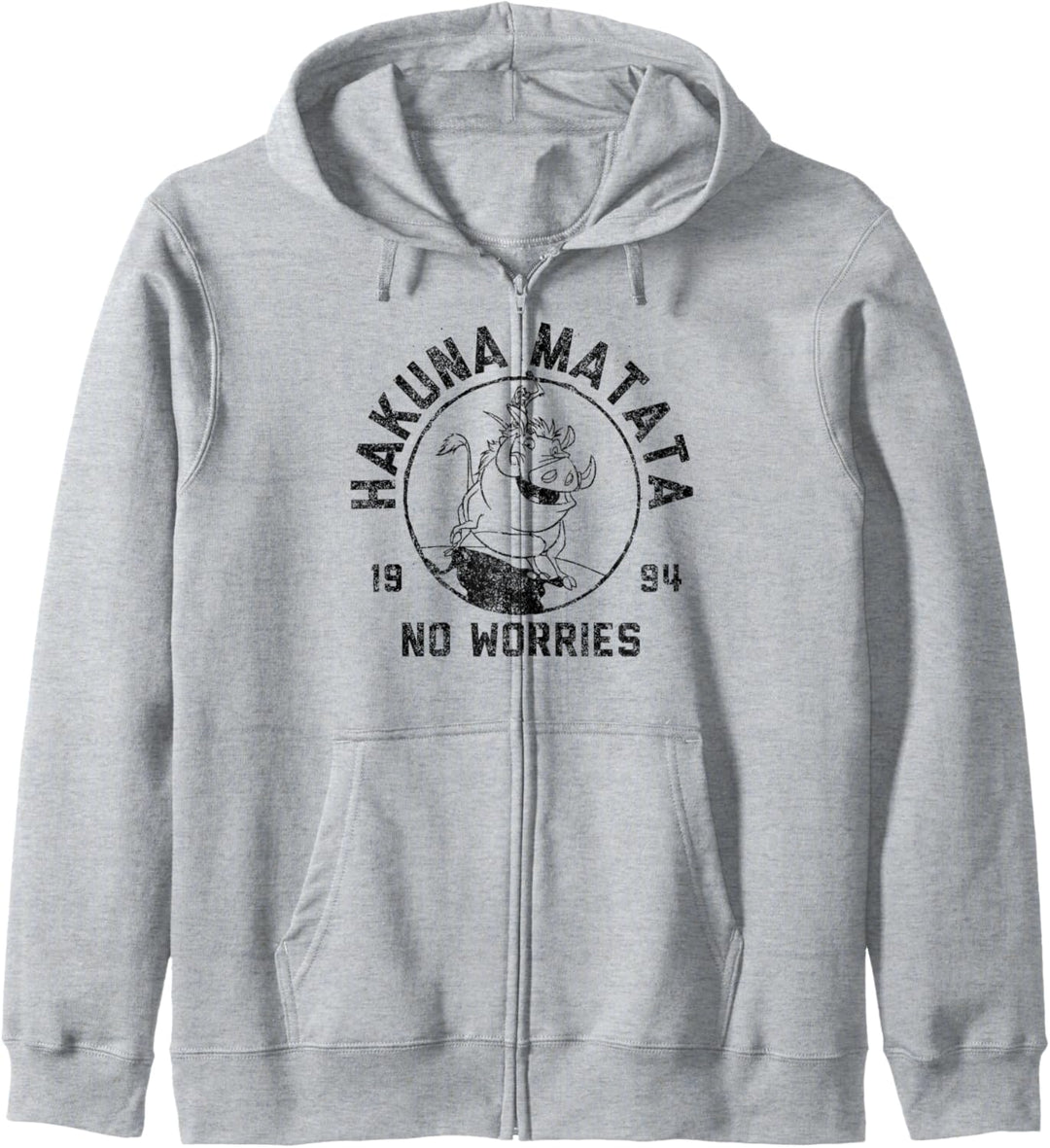 Disney Lion King 1994 Hakuna Matata Logo Kapuzenjacke