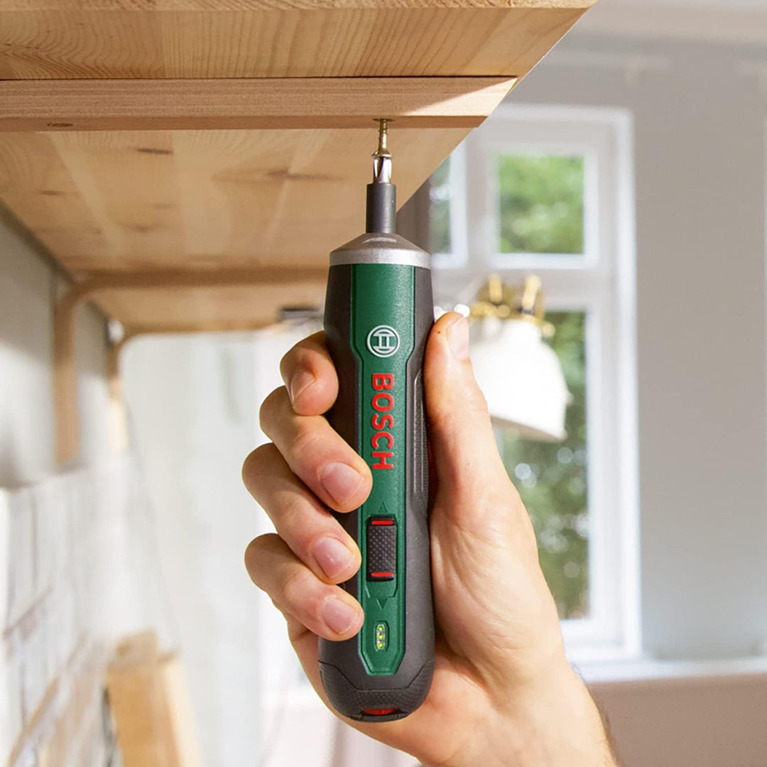 Bosch Home and Garden Bosch Akkuschrauber PushDrive Starter Set (3,6V; 1,5Ah; 5,0 Nm; 10x Schraubend