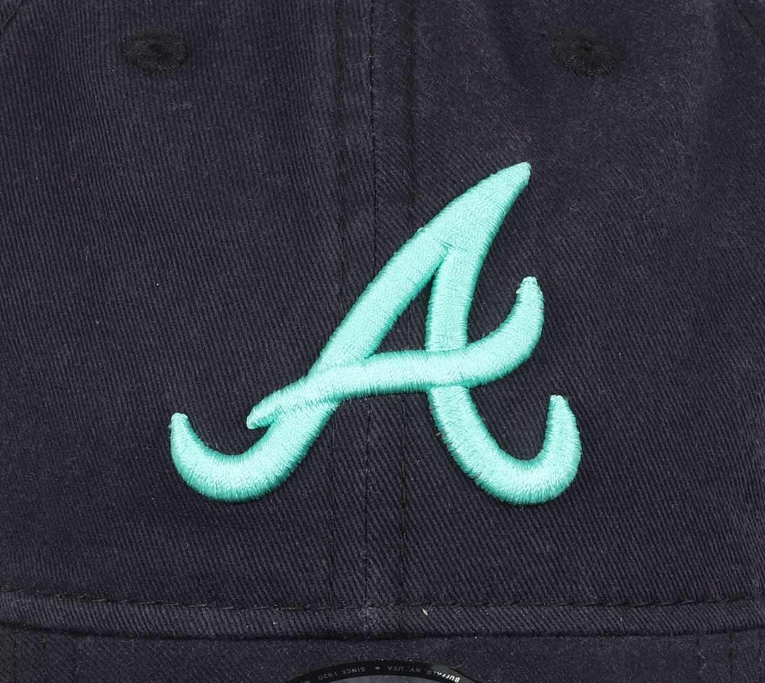 New Era 9Twenty Cap MLB Basecap Baseball Verstellbar Kappe #30-Braves-Navy-31672 Einheitsgrösse, #30