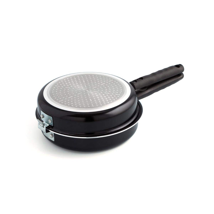 Quid Gastro Fun-Omelette Pfanne, Aluminium, schwarz, 28 cm 47x30x10