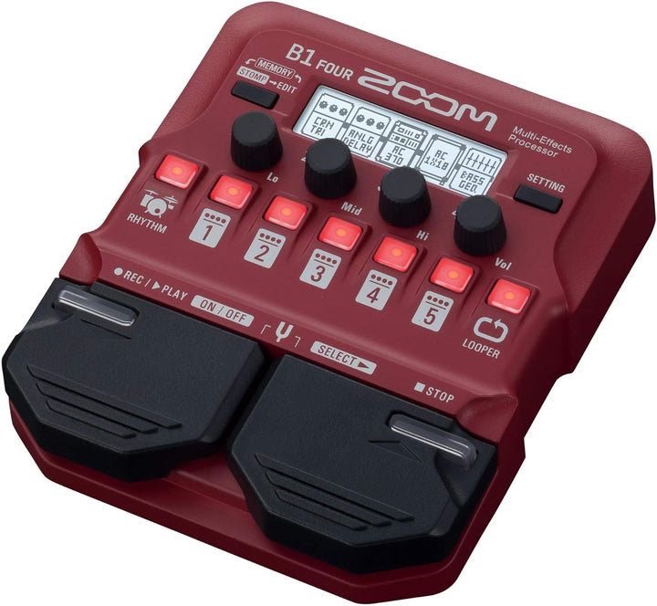Zoom B1 FOUR Effektpedal Single, Single