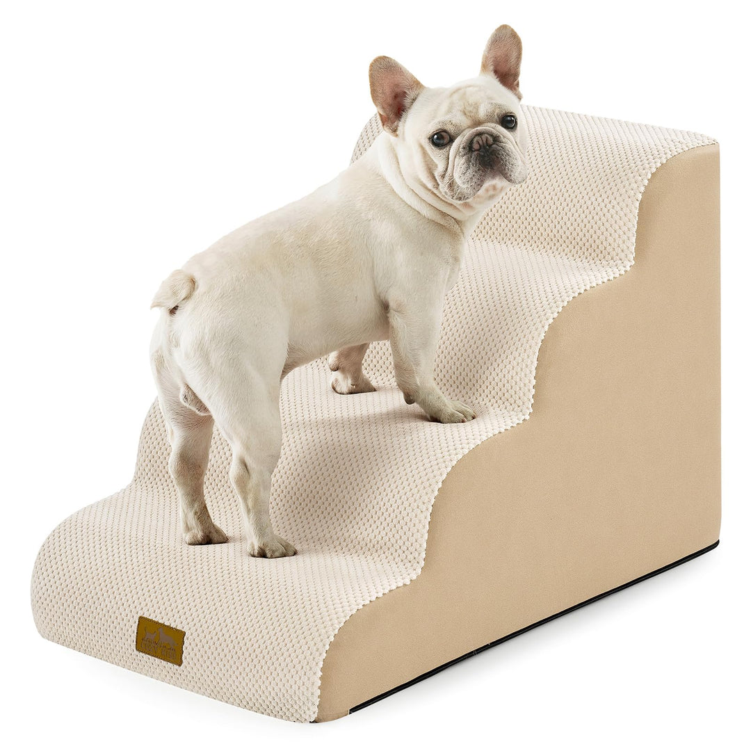 Hundetreppe für Kleine Hunde 50cm, Haustiertreppe für Bett aus Hochdichtem Schwamm, Hunde Treppe Hun