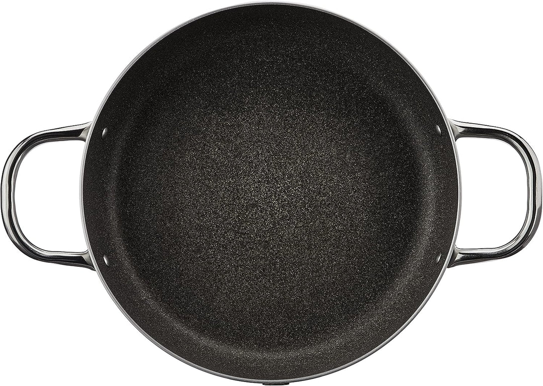 BALLARINI B53T62 Pfanne, 2 Griffe, Durchmesser 32 cm, professionelles Granit, 32 cm