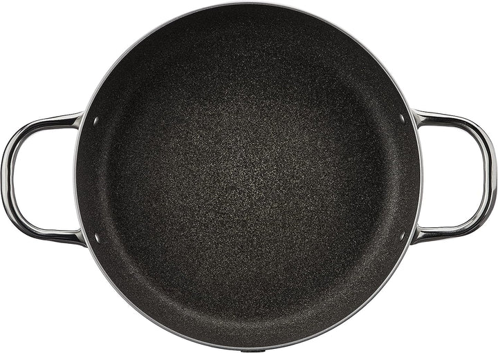 BALLARINI B53T62 Pfanne, 2 Griffe, Durchmesser 32 cm, professionelles Granit, 32 cm