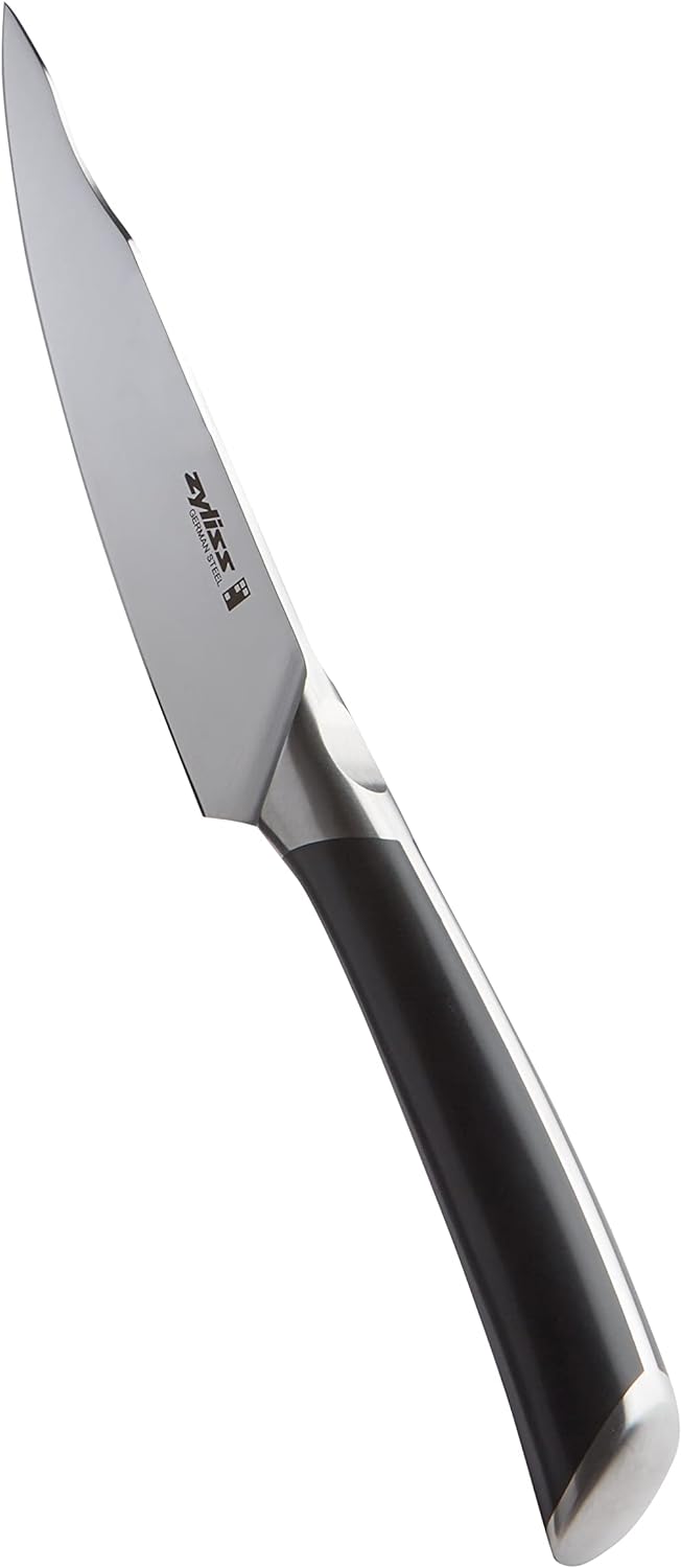 Zyliss E920275 Comfort Pro Allzweckmesser, Deutscher Edelstahl, Black Handle, Küchenmesser, Spülmasc