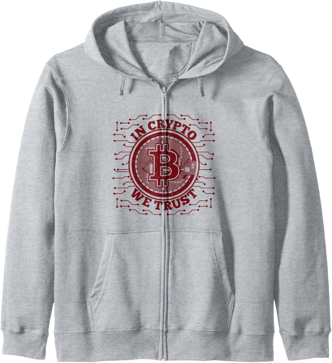 HODL Bitcoin Cryptocurrency In Crypto We Trust Bitcoin Kapuzenjacke