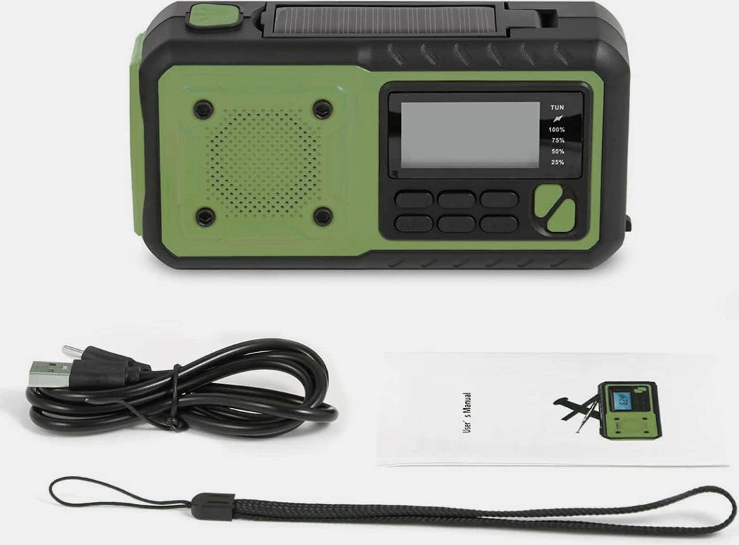 Origin Outdoors Multi-Kurbelradio Mehrfarbig 4000 mAh