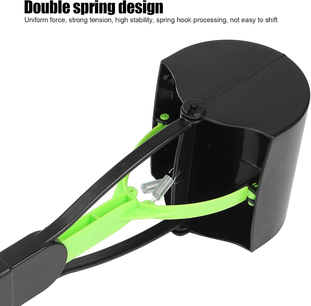 Hundekotschaufeln, Hundekotsammler 60.2x13.2x12.4cm Ausziehbare Abnehmbar Hundekotgreifer mit Rund B